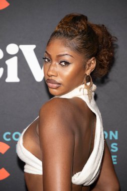 Aktris Imani Ayan, Landon Brittain 'in 27 Haziran 2025' te Los Angeles 'taki Samuel Goldwyn Tiyatrosu' nda sergilediği 