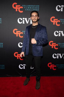 Aktör Haydar Alkaftani, Landon Brittain 'in 27 Haziran 2025' te Los Angeles 'taki Samuel Goldwyn Tiyatrosu' nda sergilediği 