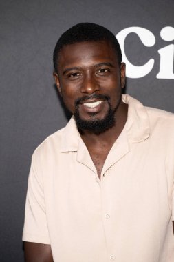 Yazar D 'marco Gordon, Landon Brittain' in 27 Haziran 2025 'te Los Angeles' taki Samuel Goldwyn Tiyatrosu 'nda sergilediği 