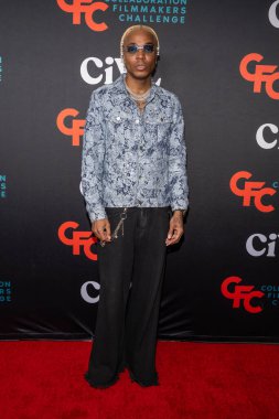 Müzisyen Scrizzy, Landon Brittain 'in 27 Haziran 2025' te Los Angeles 'taki Samuel Goldwyn Tiyatrosu' nda sergilediği 