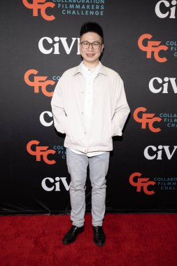 Yapımcı Xuesi Xu, Landon Brittain 'in 27 Haziran 2025' te Los Angeles 'taki Samuel Goldwyn Tiyatrosu' nda sergilediği 