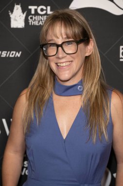 Yazar / yönetmen Erin Brown Thomas, 17 Ağustos 2025 'te TCL Çin Tiyatrosu' nda düzenlenen 21. Hollyshorts Film Festivali Oscar ödüllerine katıldı.