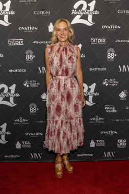 Baş Yapımcı Elizabeth Morse Gilcreast, TCL Çin Tiyatrosu 'nda 21. Hollyshorts Film Festivali Oscar' a layık görüldü.