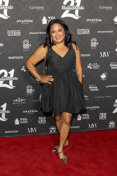 Yapımcı Blandina Vergara-Cruz, TCL Çin Tiyatrosu 'nda 21. Hollyshorts Film Festivali Oscar' a layık görüldü.