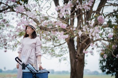 İlkbahar, Asyalı kadın ve kedisini bir yolculuğa çıkarır.