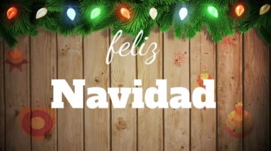Felix Navidad 'ın Noel Animasyonu Noel Baba' dan sonra mesajlaşıyor. Noel, şenlik, kutlama ve gelenek konsepti dijital olarak oluşturuldu.