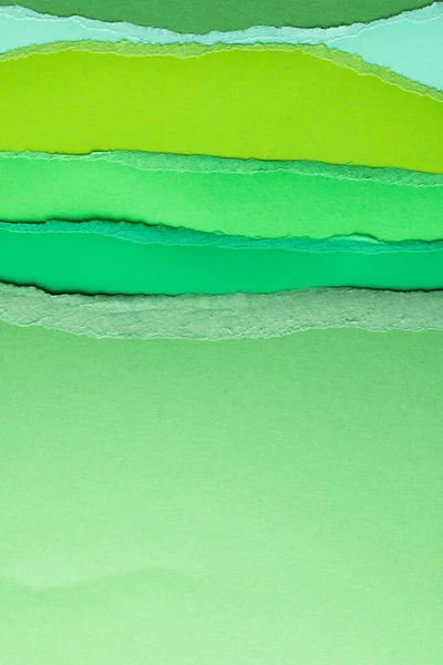 Rasgou Pedaços Papel Colorido Com Espaço Cópia Textura Papel Abstrata — Fotografia de Stock