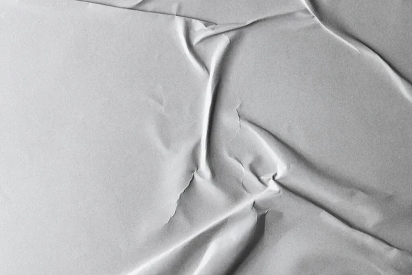 Гофрированные Куски Белой Бумаги Белом Фоне Абстрактный Бумажный Фон Концепция — стоковое фото