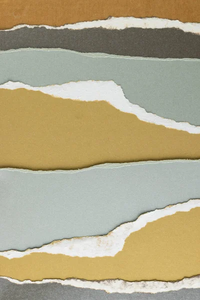 Roztrhané Kousky Barevného Papíru Kopírovacím Prostorem Abstraktní Papírová Textura Pozadí — Stock fotografie