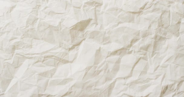 Відео Крупним Планом Текстури Білого Паперу Фону Концепція Паперу Письма — стокове відео