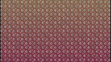 Kırmızı arkaplan üzerindeki şekillerin animasyonu. Sosyal medya ve dijital arayüz konsepti dijital olarak oluşturulmuş video.