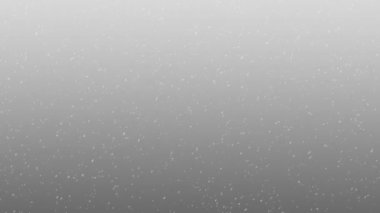 Kar yağarken atılan mutlu noel mesajının animasyonu. Noel ve dijital arayüz kavramı dijital olarak oluşturulmuş video.