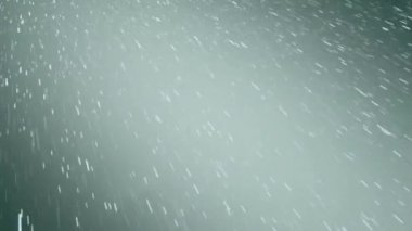 Gri arkaplana düşen kar animasyonu. Kış, Noel, şenlik, gelenek ve kutlama konsepti dijital olarak oluşturulmuş video.