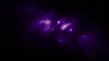 Siyah zemin üzerindeki ışık izlerinin animasyonu. Noel, gelenek ve kutlama konsepti dijital olarak oluşturuldu.