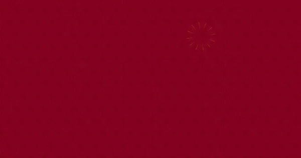 Immagine Fuochi Artificio Sul Backrgound Rosso Capodanno Cinese Tradizione Concetto — Foto Stock