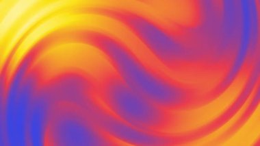 Mavi arkaplanda hareket eden şekillerin animasyonu. Soyut arkaplan, şablon ve dijital arayüz kavramı, dijital olarak oluşturulmuş video.