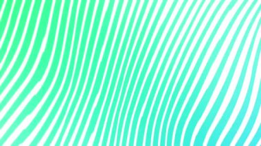 Yeşil arka planda hareket eden şekillerin animasyonu. Soyut arkaplan, şablon ve dijital arayüz kavramı, dijital olarak oluşturulmuş video.