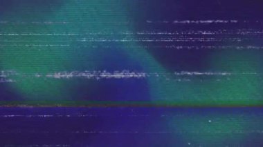 Parazit üzerinde hareket eden şekillerin animasyonu. Soyut arkaplan, şablon ve dijital arayüz kavramı dijital olarak oluşturuldu.