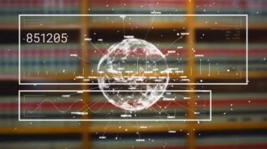 1, basitleştirmek veya anlamak için 2, karmaşıklık 3 'ü azaltmak için. Küresel finans sektörü ve dijital arayüz kavramı dijital olarak oluşturulmuş video.