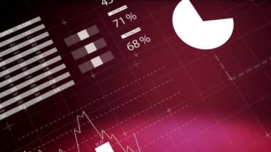 Beyaz arkaplandaki çizgilerin üzerindeki zarf simgesinin canlandırılması. Küresel iş bağlantıları ve dijital arayüz konseptini dijital olarak oluşturur.