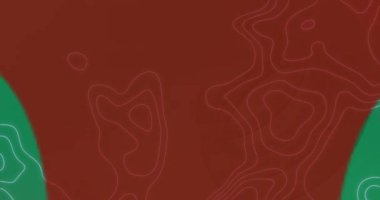 Animation of spring sale text in red letters over white map lines in background. Sales, retails and savings concept digitally generated video.