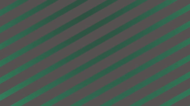Animation Green Stripes Spinning Car Icon Moving Grey Background Motorsports — Stockvideo