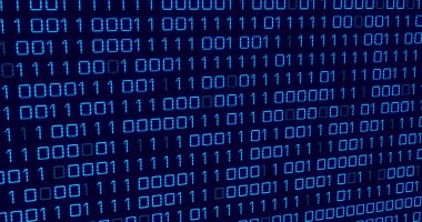 Siyah arkaplanda veri işleme bileşimi. Küresel teknoloji, bilgisayar ve dijital arayüz kavramı dijital olarak oluşturulmuş görüntü.