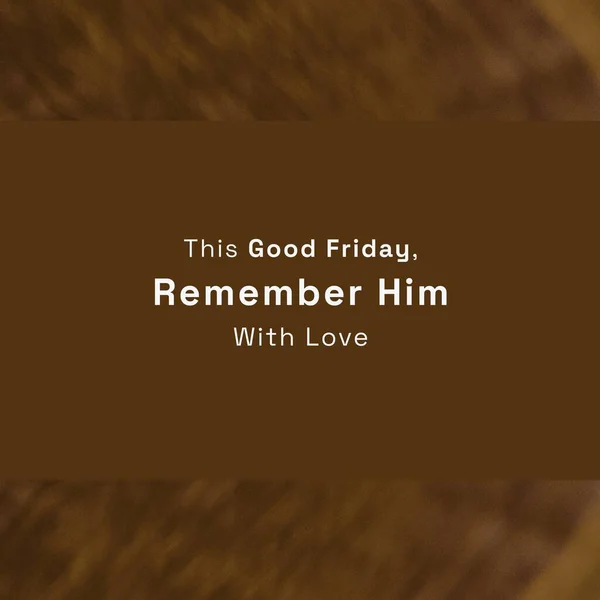 Composition of good friday text and copy space on wooden background. Good friday, christianity, faith and religion concept digitally generated image.