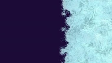 Animation of frozen screen on black background. Light, pattern and movement concept digitally generated video.