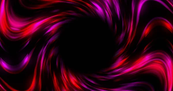 Animation of red and purple trails on black background. Abstract background and pattern concept digitally generated image.