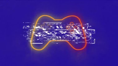 Sendeki animasyon, neon oyun denetleyicisi ve mor arkaplan üzerindeki metni kazandı. Video oyunu, eğlence ve iletişim konsepti dijital olarak oluşturuldu.