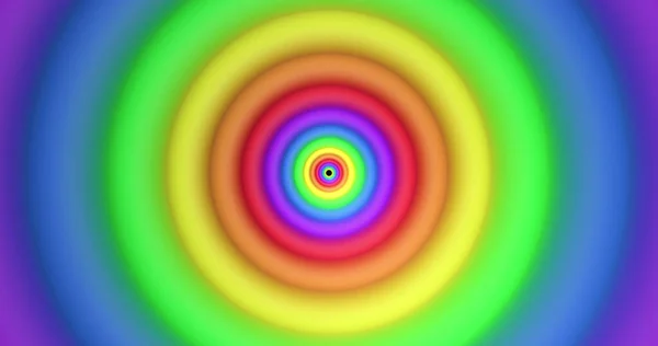 Afbeelding Van Kleurrijke Cirkels Van Regenboog Abstracte Achtergrond Kleuren Regenboog — Stockfoto