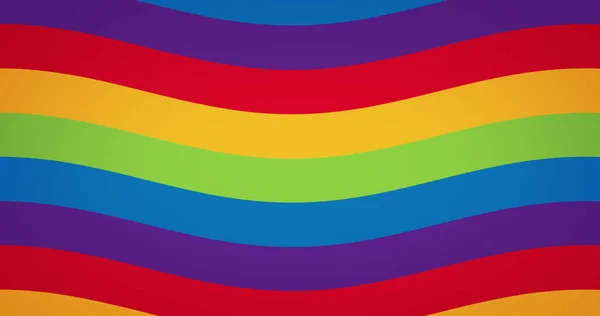 Εικόνα Πολύχρωμων Και Πολλαπλών Γραμμών Του Ουράνιου Τόξου Χρώματα Ουράνιο — Φωτογραφία Αρχείου