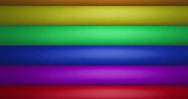 Εικόνα Πολύχρωμων Γραμμών Του Ουράνιου Τόξου Αφηρημένο Φόντο Χρώματα Και — Φωτογραφία Αρχείου