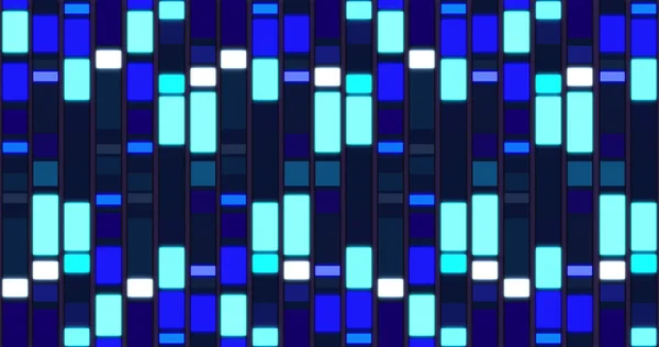 Composição Colunas Azuis Sobre Fundo Preto Abstrato Fundo Padrão Conceito — Fotografia de Stock