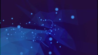 Çevrimiçi güvenlik kilidinin animasyonu ve karanlık arkaplan üzerinden bağlantı ağı. Küresel ağlar, işletmeler, finansmanlar, hesaplama ve veri işleme kavramı dijital olarak oluşturuldu.