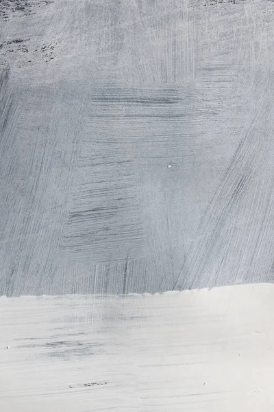 Nahaufnahme Von Weißer Farbe Auf Schwarzem Hintergrund Mit Kopierraum Abstrakter — Stockfoto