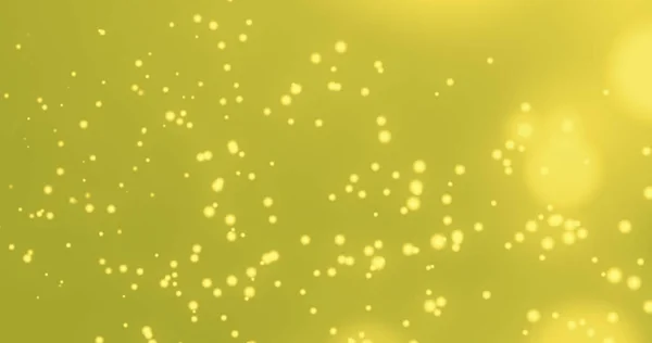 黄色の背景に光スポットの組成 アブストラクト背景 パターン カラーコンセプトデジタル生成画像 — ストック写真