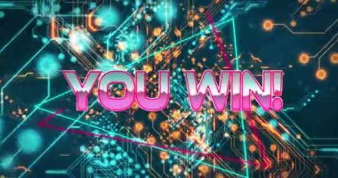 Sendeki animasyon, bağlantı ağı üzerinden metin kazandı. Sosyal medya ve dijital arayüz konsepti dijital olarak oluşturulmuş video.