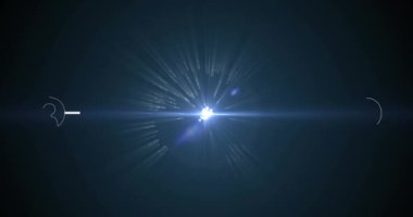 Ai chat ve veri işleme animasyonları tüm dünyada bağlantılarla birlikte. Küresel yapay zeka, bulut hesaplama, dijital arayüz ve veri işleme konsepti dijital olarak oluşturulmuş video.