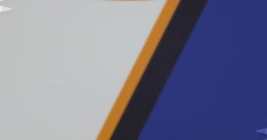 Renkli kalemler üzerinden yüzde 20 'lik satış metni animasyonu. Küresel satış, eğitim, öğrenme, bağlantılar, dijital arayüz ve dijital olarak oluşturulmuş veri işleme kavramı.