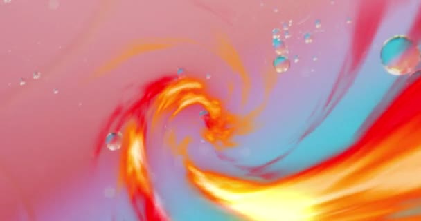 Animacja Kropli Wody Abstrakcyjne Tło Wzorca Wzór Koncepcja Kolorów Wideo — Wideo stockowe