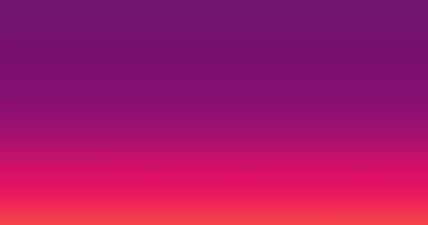 Анимация Нескольких Иконок Карандашей Плавающих Пространстве Копирования Фиолетовом Градиентном Фоне — стоковое видео