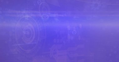 Ses dalgalarının, dairelerin, radarların animasyonu, soyut arkaplanda bilgisayar dilinin grafiği. Dijital olarak üretilmiş, hologram, illüstrasyon, rapor, iş dünyası, sonar, kodlama ve teknoloji kavramı.