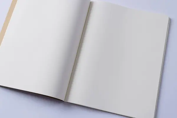 Κοντινό Πλάνο Του Ανοιχτού Βιβλίου Αντίγραφο Χώρου Λευκό Φόντο Λογοτεχνία — Φωτογραφία Αρχείου