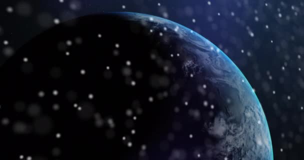 Анімація Ланцюга Dna Мережі Язків Всьому Світу Глобальні Єднання Обчислення — стокове відео
