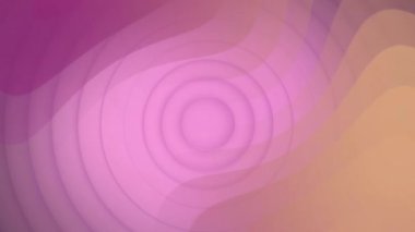 Pembe dairelerin üzerinde ışık animasyonu desenli arka plan. Renk, desen, ışık ve hareket kavramı dijital olarak oluşturulmuş video.