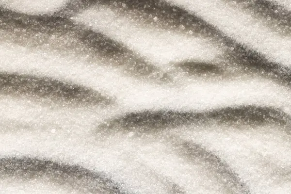 Закрыть Узор Белого Песка Скопировать Космический Фон Песок Текстура Движение — стоковое фото