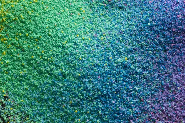 Fechar Areia Multicolorida Copiar Fundo Espaço Areia Textura Movimento Forma — Fotografia de Stock