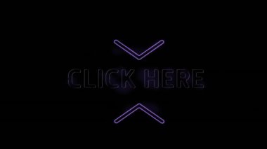 Buraya tıklandığında simge simgesi siyah arkaplandadır. Sosyal medya, dijital arayüz, iletişim, bilgisayar ve veri işleme kavramı dijital olarak oluşturuldu.